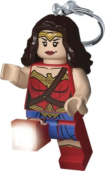 Euromic LEGO - DC Comics - LED Sleutelhanger - Wonder Woman (4002036-KE117H) in de groep SPORT, VRIJE TIJD & HOBBY / Leuke dingen / Leuke dingen bij TP E-commerce Nordic AB (C94618)