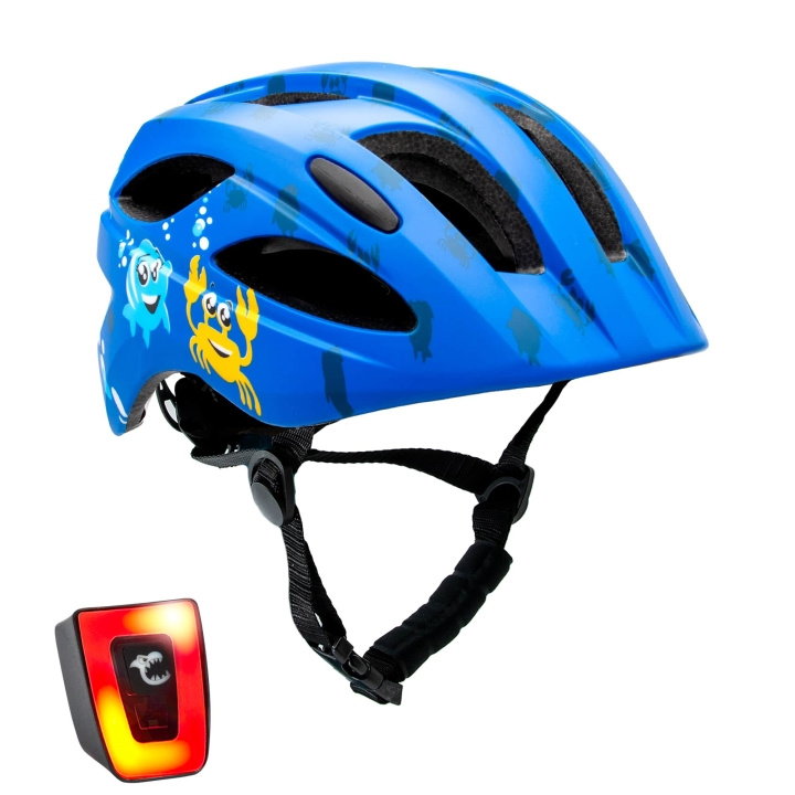 Crazy Safety Zee fietshelm - Blauw (54-58cm) (160101-11-01) in de groep SPORT, VRIJE TIJD & HOBBY / Sportuitrusting / Fietsaccessoires / Helmen bij TP E-commerce Nordic AB (C94623)