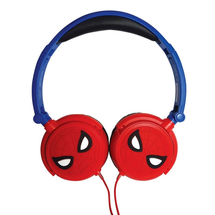 Lexibook Spider-Man - Bedrade opvouwbare hoofdtelefoon (HP010SP) in de groep HOME ELECTRONICS / Audio & Beeld / Koptelefoon & Accessoires / Koptelefoon bij TP E-commerce Nordic AB (C94629)