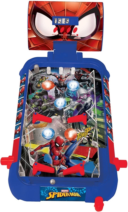 Lexibook Spider-Man - Elektronische flipperkast (JG610SP) in de groep SPEELGOED, KINDER- & BABYPRODUCTEN / Spelletje / Kinderspellen bij TP E-commerce Nordic AB (C94643)