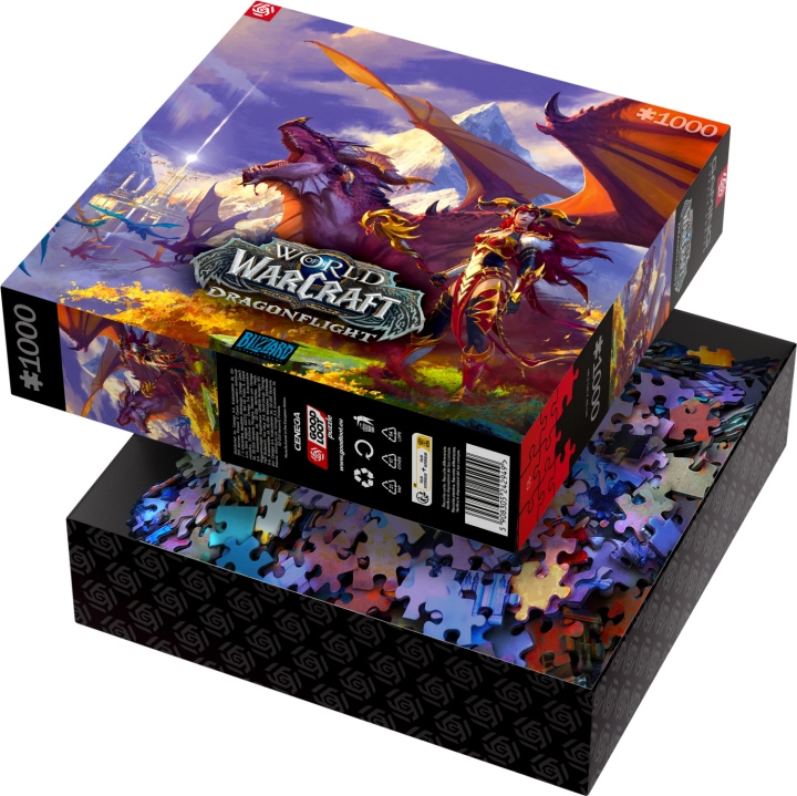 Good Loot Puzzel: World of Warcraft Dragonflight Alexstrasza Puzzels - 1000 in de groep SPORT, VRIJE TIJD & HOBBY / Hobby / Puzzel bij TP E-commerce Nordic AB (C94647)