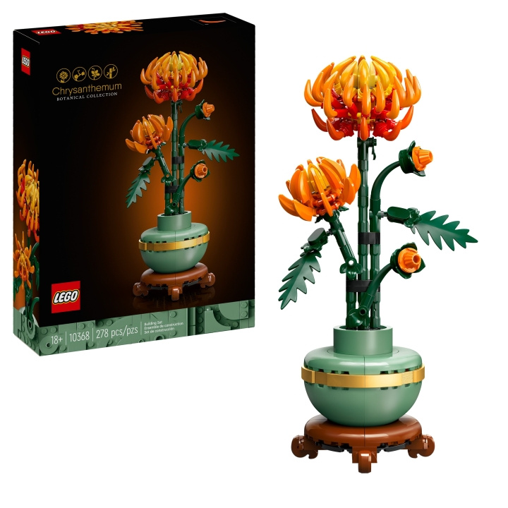 LEGO Botanica - Chrysant (10368) in de groep SPEELGOED, KINDER- & BABYPRODUCTEN / Speelgoed / Bouwspeelgoed / Lego bij TP E-commerce Nordic AB (C94651)