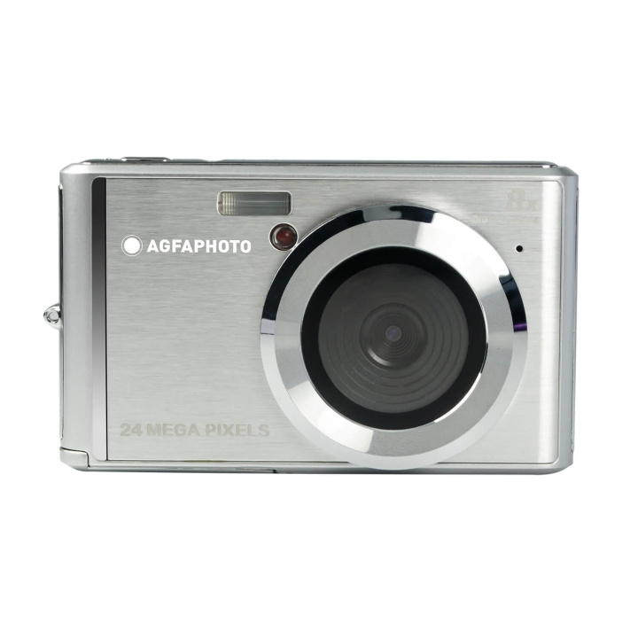 Agfa Digitalkamera DC5500cmOS 8x 24MP Silver in de groep HOME ELECTRONICS / Foto & Video / Camera\'s bij TP E-commerce Nordic AB (C94696)