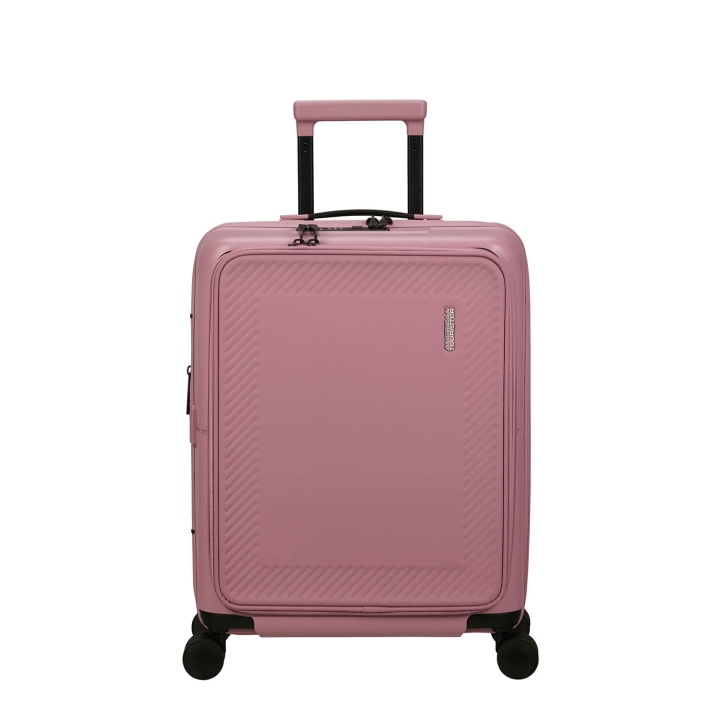 American Tourister Resväska DashPop Spinner 55/23 Front Pocket Laptop Lisas Pink in de groep SPORT, VRIJE TIJD & HOBBY / Reisaccessoires / Koffers bij TP E-commerce Nordic AB (C94698)