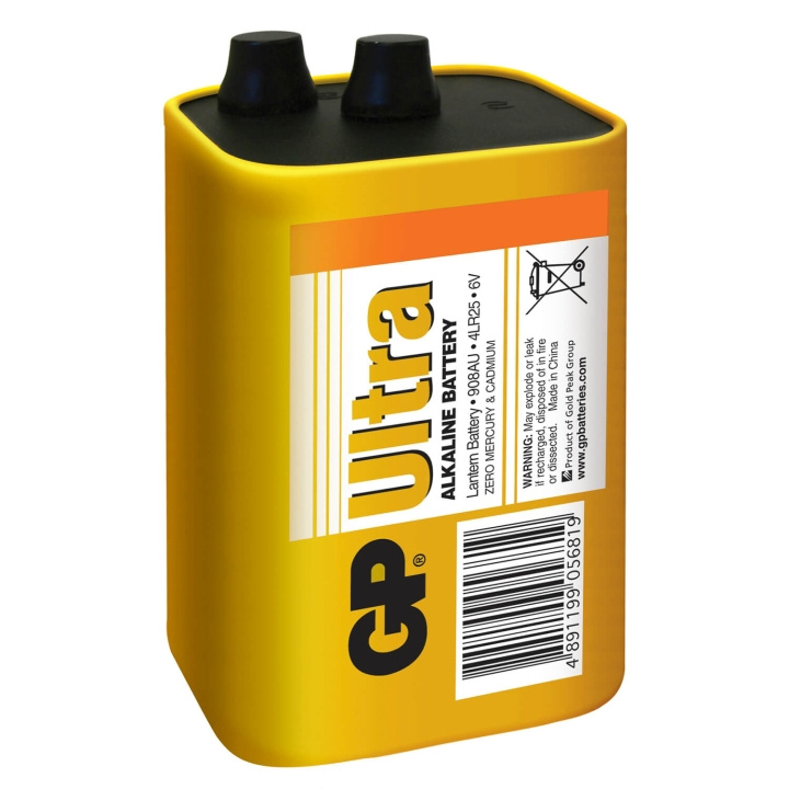 GP Batteri Alkaline 4LR25/908AU 6V 1-Pack in de groep HOME ELECTRONICS / Batterijen & Opladers / Batterijen / Overigen bij TP E-commerce Nordic AB (C94751)