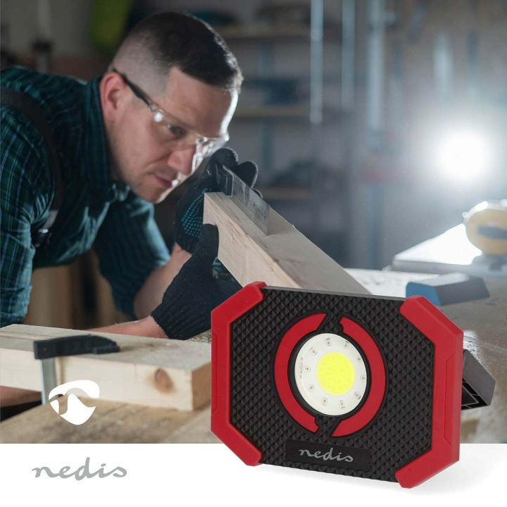 Nedis Rechargeable COB LED work light in de groep HUISHOUDEN & TUIN / Elektriciteit & Verlichting / Werkverlichting bij TP E-commerce Nordic AB (C94838)