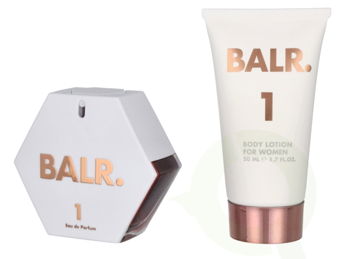 Balr. 1 FOR WOMEN Giftset 80 ml Edp Spray 30ml/Body Lotion 50ml in de groep BEAUTY & HEALTH / Cadeausets / Cadeausets voor haar bij TP E-commerce Nordic AB (C94984)