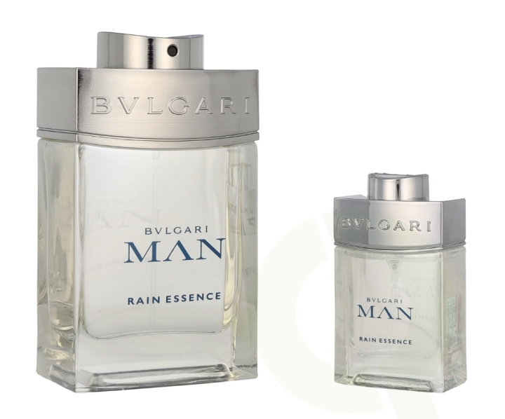 Bvlgari Man Rain Essence Giftset 115 ml Edp Spray 100ml/Edp Spray 15ml in de groep BEAUTY & HEALTH / Cadeausets / Cadeausets voor hem bij TP E-commerce Nordic AB (C94997)