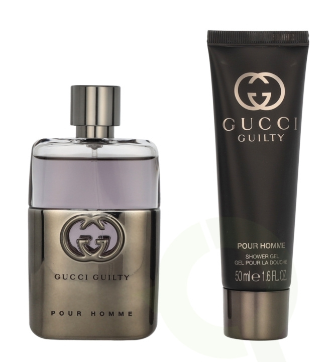 Gucci Guilty Pour Homme Giftset 100 ml Edt Spray 50ml/Shower Gel 50ml in de groep BEAUTY & HEALTH / Cadeausets / Cadeausets voor hem bij TP E-commerce Nordic AB (C95002)