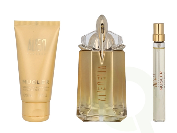 Thierry Mugler Alien Goddess Giftset 120 ml Edp Spray 60ml/Edp Spray 10ml/Body Lotion 50ml in de groep BEAUTY & HEALTH / Cadeausets / Cadeausets voor haar bij TP E-commerce Nordic AB (C95017)