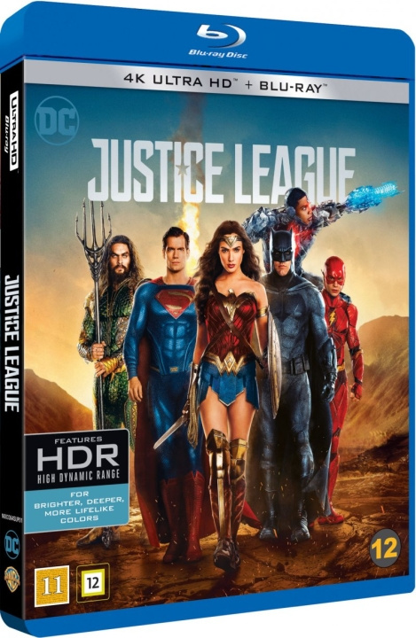 Justice League (4K Blu-Ray) in de groep HOME ELECTRONICS / Audio & Beeld / TV & Accessoires / Films / Blu-ray bij TP E-commerce Nordic AB (C95048)