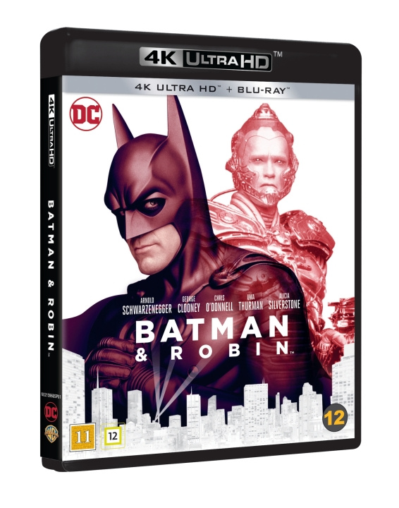 BATMAN & Robin 4K Blu ray in de groep HOME ELECTRONICS / Audio & Beeld / TV & Accessoires / Films / Blu-ray bij TP E-commerce Nordic AB (C95064)