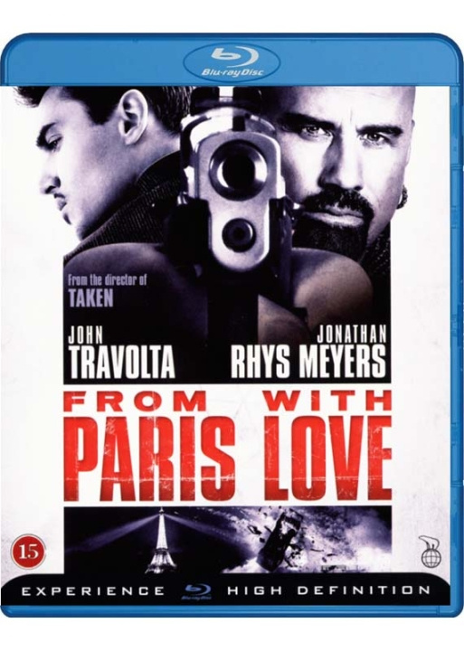 From Paris with love - (Blu-ray) in de groep HOME ELECTRONICS / Audio & Beeld / TV & Accessoires / Films / Blu-ray bij TP E-commerce Nordic AB (C95069)