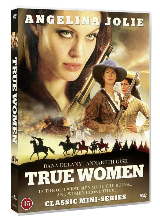 True Women (mini-series) DVD - starring Angelina Jolie, Dana Delany and Annabeth Gish in de groep HOME ELECTRONICS / Audio & Beeld / TV & Accessoires / Films / DVD bij TP E-commerce Nordic AB (C95154)