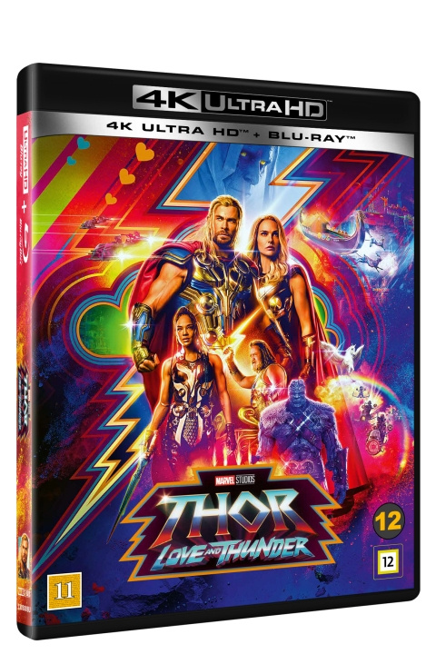 Thor: Love and Thunder (4K UHD Blu-ray) in de groep HOME ELECTRONICS / Audio & Beeld / TV & Accessoires / Films / Blu-ray bij TP E-commerce Nordic AB (C95292)