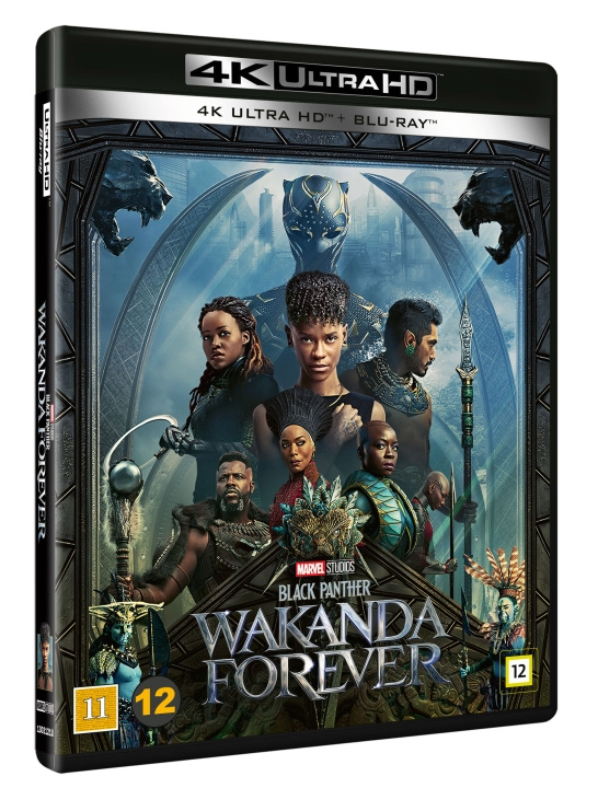 Black Panther: Wakanda Forever Blu-ray 4K UHD in de groep HOME ELECTRONICS / Audio & Beeld / TV & Accessoires / Films / Blu-ray bij TP E-commerce Nordic AB (C95319)