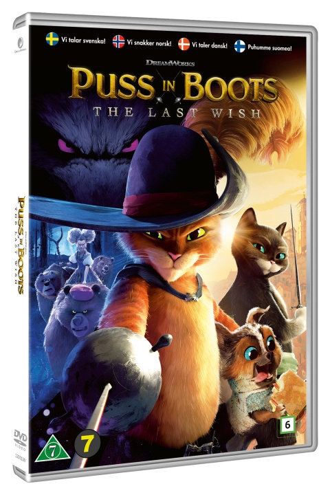 Puss in Boots: The Last Wish (DVD) in de groep HOME ELECTRONICS / Audio & Beeld / TV & Accessoires / Films / DVD bij TP E-commerce Nordic AB (C95340)