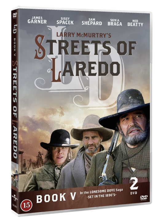 Streets Of Laredo (Mini series – 2 DVD box - book V) in de groep HOME ELECTRONICS / Audio & Beeld / TV & Accessoires / Films / DVD bij TP E-commerce Nordic AB (C95344)