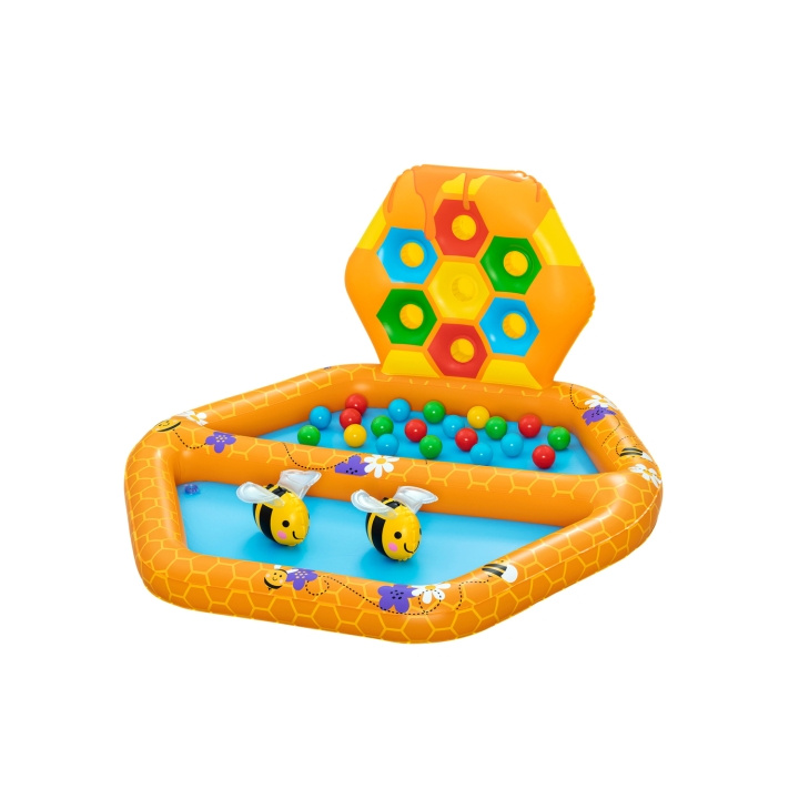 Bestway Lil\' Bijenkorf Baby Zwembad & Ballenbak 2 in 1 (52639) in de groep SPEELGOED, KINDER- & BABYPRODUCTEN / Buitenspeelgoed / Badspeelgoed bij TP E-commerce Nordic AB (C95349)