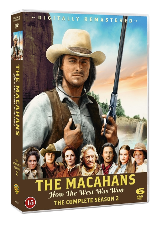 The Macahans - How The West Was Won season 2 in de groep HOME ELECTRONICS / Audio & Beeld / TV & Accessoires / Films / DVD bij TP E-commerce Nordic AB (C95397)