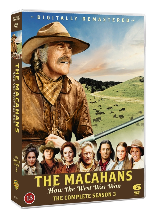 The Macahans - How The West Was Won season 3 in de groep HOME ELECTRONICS / Audio & Beeld / TV & Accessoires / Films / DVD bij TP E-commerce Nordic AB (C95398)