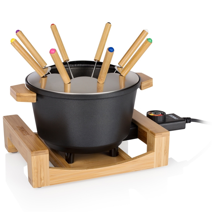 Princess Fondueset Pure Bamboo 173025 1,5l 8st pinnar in de groep HUISHOUDEN & TUIN / Keukengerei / Overige keukengereedschap bij TP E-commerce Nordic AB (C95489)