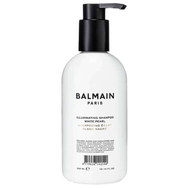 Balmain Illuminating Shampoo White Pearl 300ml in de groep BEAUTY & HEALTH / Haar & Styling / Haarverzorging / Haarverf / Zilvershampoo bij TP E-commerce Nordic AB (C95499)