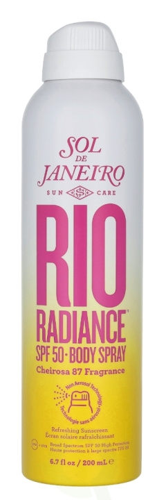 Sol De Janeiro Rio Radiance Body Spray SPF50 200 ml in de groep BEAUTY & HEALTH / Huidsverzorging / Zonnebank / Zonnebescherming bij TP E-commerce Nordic AB (C95550)