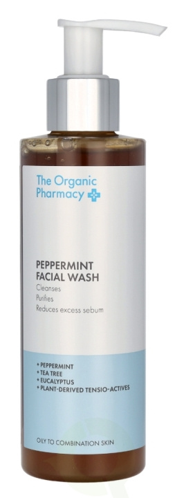 The Organic Pharmacy Peppermint Facial Wash 200 ml in de groep BEAUTY & HEALTH / Huidsverzorging / Gezicht / Schoonmaak bij TP E-commerce Nordic AB (C95701)