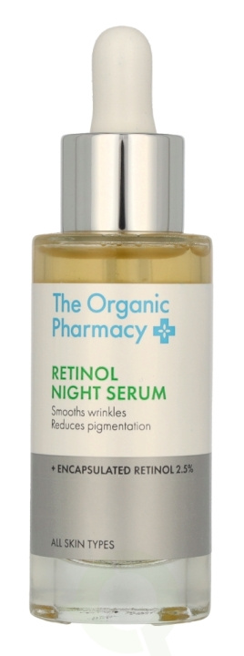 The Organic Pharmacy Retinol Night Serum 30 ml in de groep BEAUTY & HEALTH / Huidsverzorging / Gezicht / Huidserum bij TP E-commerce Nordic AB (C95708)