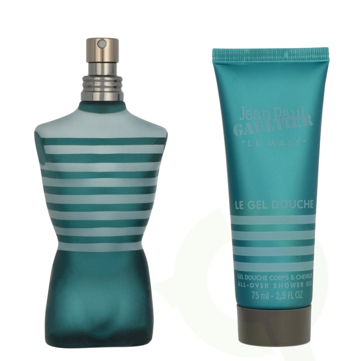 Jean Paul Gaultier Le Male Giftset 150 ml Edt Spray 75ml/Shower Gel 75ml in de groep BEAUTY & HEALTH / Geuren & Parfum / Parfum / Parfum voor hem bij TP E-commerce Nordic AB (C95713)