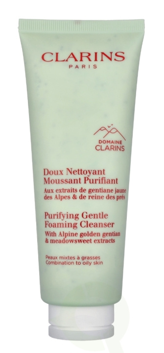 Clarins Purifying Gentle Foaming Cleanser 125 ml in de groep BEAUTY & HEALTH / Huidsverzorging / Gezicht / Schoonmaak bij TP E-commerce Nordic AB (C95730)