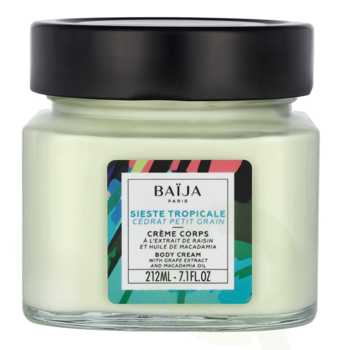 Baija Paris Baija Sieste Tropicale Body Cream 212 ml Citron Petit Grain in de groep BEAUTY & HEALTH / Huidsverzorging / Lichaamsverzorging / Body lotion bij TP E-commerce Nordic AB (C95746)