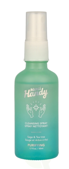 Merci Handy Purifying Cleansing Spray Sage & Tea Tree 50 ml in de groep BEAUTY & HEALTH / Huidsverzorging / Gezicht / Schoonmaak bij TP E-commerce Nordic AB (C95756)