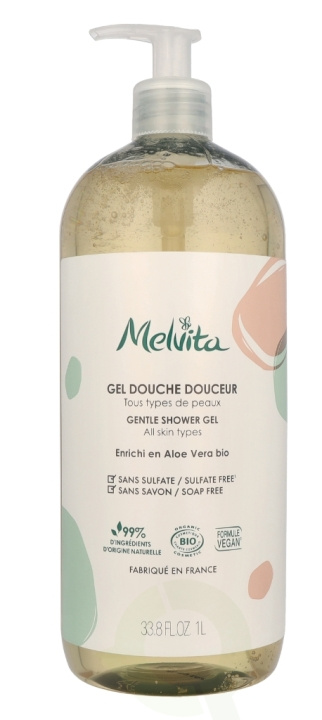 Melvita Gentle Shower Gel 1000 ml in de groep BEAUTY & HEALTH / Huidsverzorging / Lichaamsverzorging / Bad- en douchegels bij TP E-commerce Nordic AB (C95757)