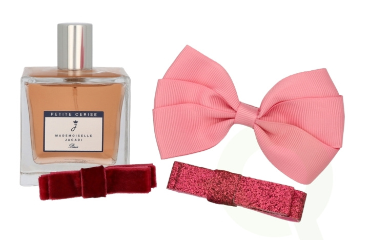 Jacadi Mademoiselle Petite Cerise Giftset 100 ml Edt Spray 100ml/3x Hair Clips - For Kids in de groep BEAUTY & HEALTH / Cadeausets / Cadeausets voor haar bij TP E-commerce Nordic AB (C95768)