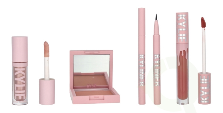 Kylie Cosmetics Kylie Make-Up Set 16.6 ml Blush Powder 10gr/Matte Liquid Lipstick 3ml/High Gloss 3,3ml/Kyliner Liquid Pen 0.3ml in de groep BEAUTY & HEALTH / Cadeausets / Cadeausets voor haar bij TP E-commerce Nordic AB (C95786)