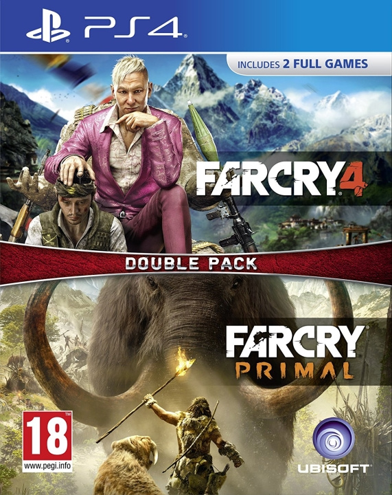 Far Cry Primal / Far Cry 4 - Double Pack (PS4) in de groep HOME ELECTRONICS / Spelconsoles en accessoires / Sony PlayStation 4 / Spel bij TP E-commerce Nordic AB (C95813)