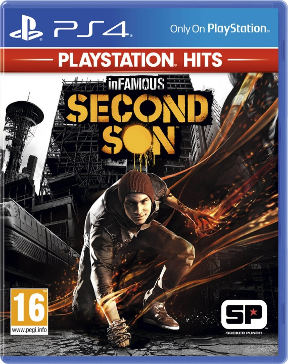 inFAMOUS: Second Son (Playstation Hits) (PS4) in de groep HOME ELECTRONICS / Spelconsoles en accessoires / Sony PlayStation 4 / Spel bij TP E-commerce Nordic AB (C95859)