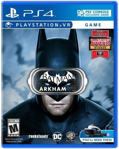 BATMAN : Arkham VR (Import) (PS4) in de groep HOME ELECTRONICS / Spelconsoles en accessoires / Sony PlayStation 4 / Spel bij TP E-commerce Nordic AB (C95873)