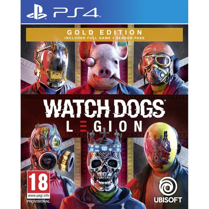 Watch Dogs: Legion (Gold Edition) (PS4) in de groep HOME ELECTRONICS / Spelconsoles en accessoires / Sony PlayStation 4 / Spel bij TP E-commerce Nordic AB (C95879)