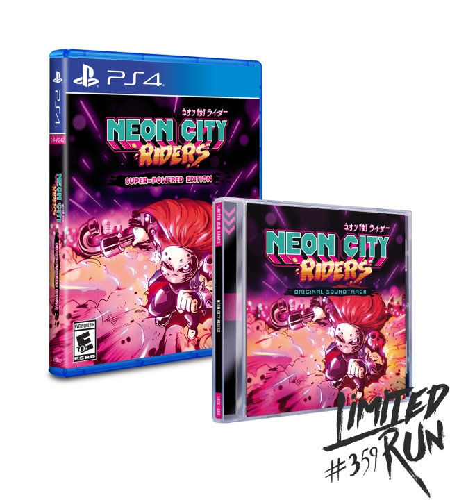 Neon City Riders - Super-Powered Edition (#359) (Import) (PS4) in de groep HOME ELECTRONICS / Spelconsoles en accessoires / Sony PlayStation 4 / Spel bij TP E-commerce Nordic AB (C95998)