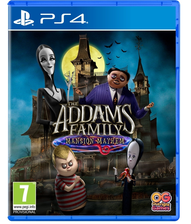 The Addams\'s Family: Mansion Mayhem (PS4) in de groep HOME ELECTRONICS / Spelconsoles en accessoires / Sony PlayStation 4 / Spel bij TP E-commerce Nordic AB (C96007)