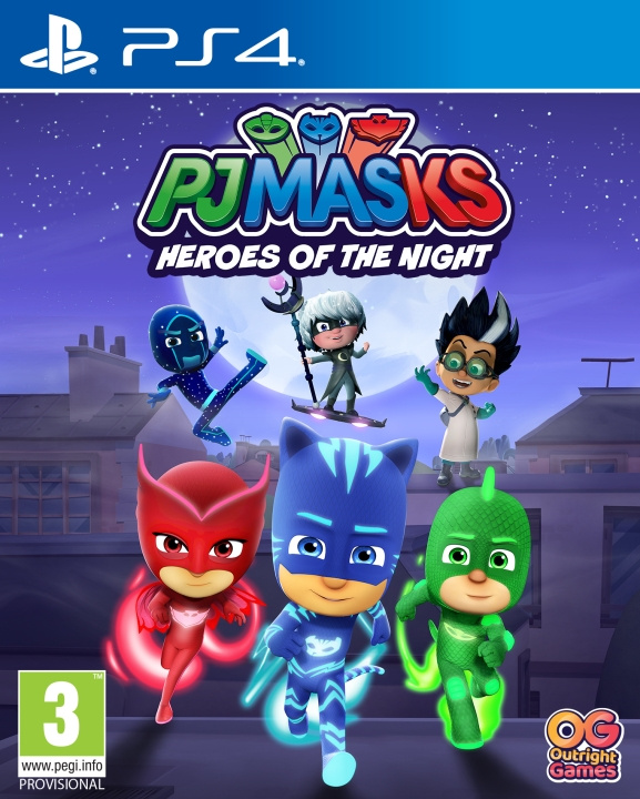 PJ Masks: Heroes of the Night (PS4) in de groep HOME ELECTRONICS / Spelconsoles en accessoires / Sony PlayStation 4 / Spel bij TP E-commerce Nordic AB (C96008)