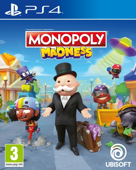 Monopoly Madness (PS4) in de groep HOME ELECTRONICS / Spelconsoles en accessoires / Sony PlayStation 4 / Spel bij TP E-commerce Nordic AB (C96050)