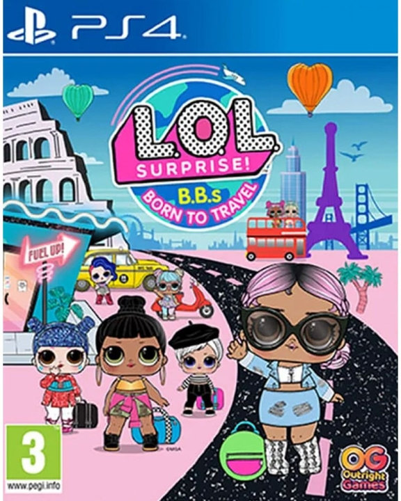 L.O.L. Surprise! B.B.s BORN TO TRAVEL (PS4) in de groep HOME ELECTRONICS / Spelconsoles en accessoires / Sony PlayStation 4 / Spel bij TP E-commerce Nordic AB (C96115)