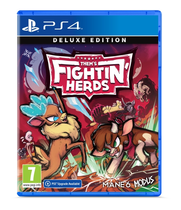 Them\'s Fightin\' Herds (Deluxe Edition) (PS4) in de groep HOME ELECTRONICS / Spelconsoles en accessoires / Sony PlayStation 4 / Spel bij TP E-commerce Nordic AB (C96123)