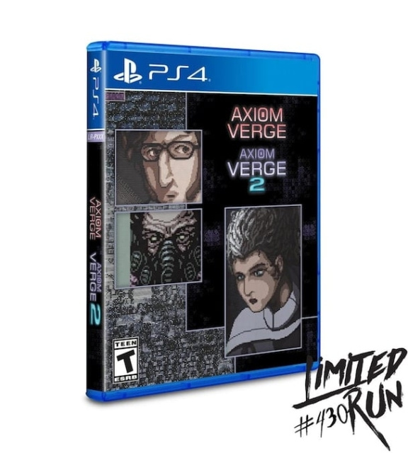 Axiom Verge 1 & 2 Double Pack (Limited Run #123) (Import) (PS4) in de groep HOME ELECTRONICS / Spelconsoles en accessoires / Sony PlayStation 4 / Spel bij TP E-commerce Nordic AB (C96142)