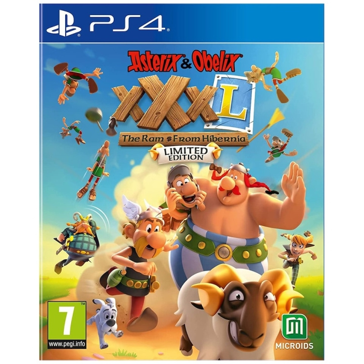 Asterix & Obelix XXXL: The Ram From Hibernia (Limited Edition) (PS4) in de groep HOME ELECTRONICS / Spelconsoles en accessoires / Sony PlayStation 4 / Spel bij TP E-commerce Nordic AB (C96151)