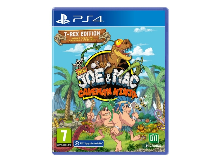 New Joe & Mac: Caveman Ninja (Limited Edition) (PS4) in de groep HOME ELECTRONICS / Spelconsoles en accessoires / Sony PlayStation 4 / Spel bij TP E-commerce Nordic AB (C96172)